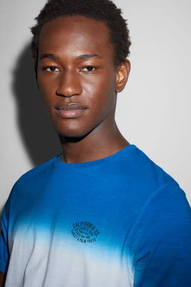 Hommes - T-shirt - bleu