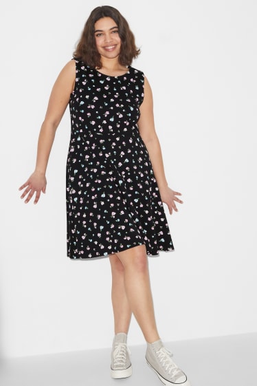 Women - CLOCKHOUSE - dress - floral - black