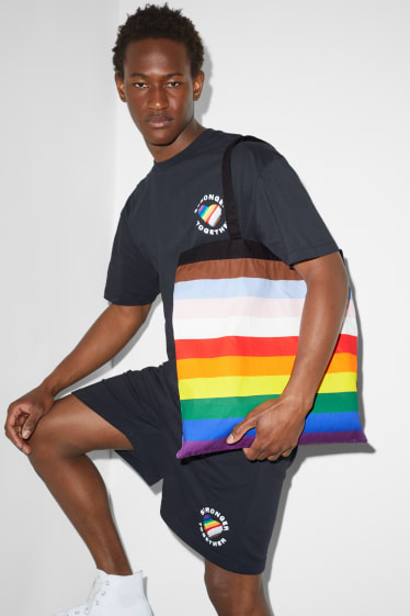 Donna - CLOCKHOUSE - shopper - unisex - a righe - PRIDE - colorato