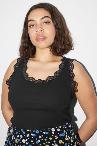 Dona - CLOCKHOUSE - top - negre