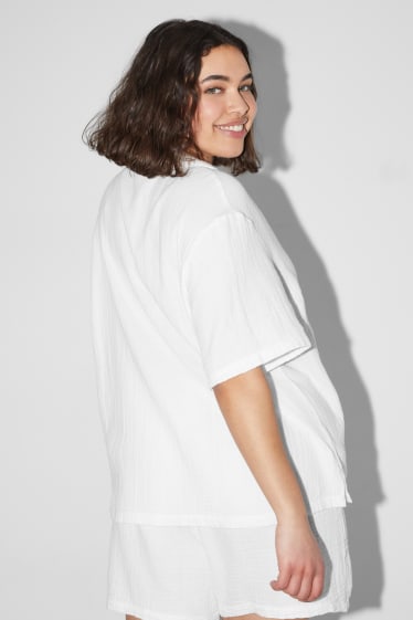 Donna - CLOCKHOUSE - blusa - bianco