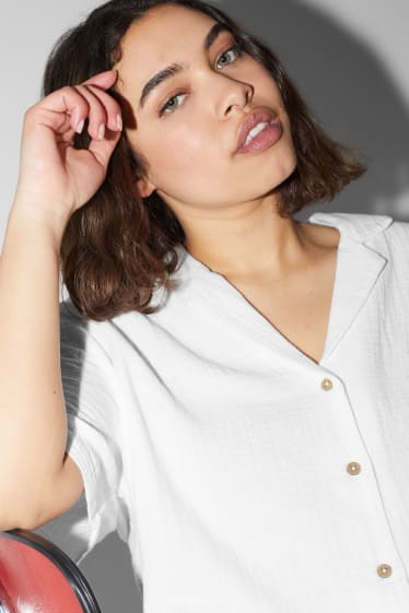 Donna - CLOCKHOUSE - blusa - bianco