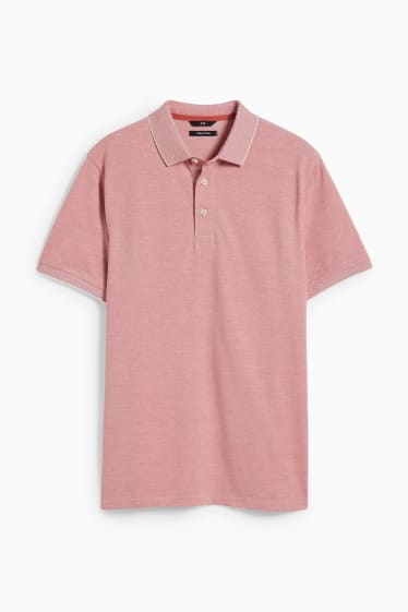 Herren - Poloshirt - Pima-Baumwolle - rosa