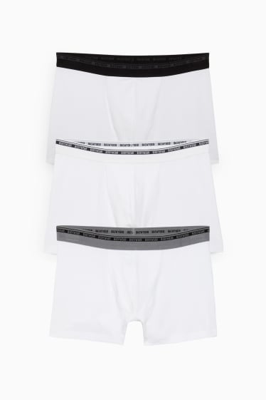 Home - Paquet de 3 - calçotets trunk - blanc
