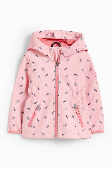 Nena - Jaqueta softshell amb caputxa - rosa