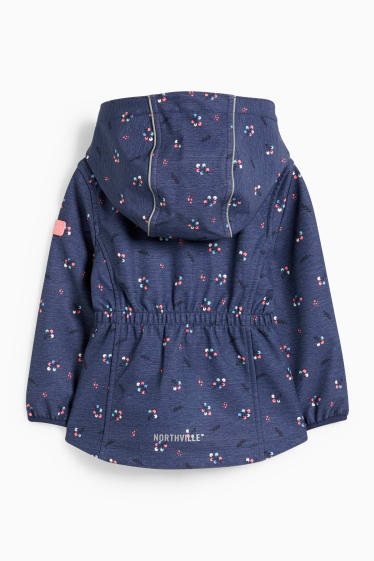 Nena - Jaqueta softshell amb caputxa - blau fosc