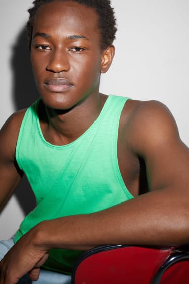 Men - Vest top - green
