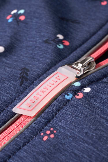 Nena - Jaqueta softshell amb caputxa - blau fosc