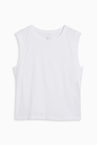 Femmes - Top basique - blanc
