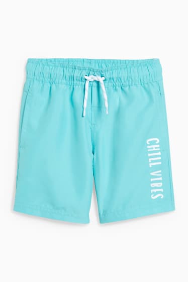 Kinderen: jongens - Korte broek - turquoise