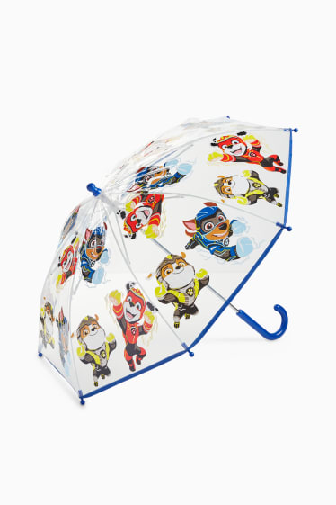 Kinder Buben - PAW Patrol - Regenschirm - blau