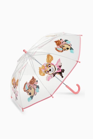Dětské - Tlapková patrola - deštník - růžová