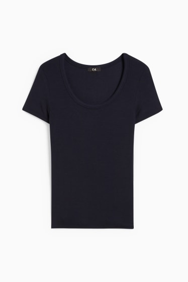 Damen - T-Shirt - dunkelblau