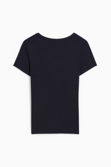 Damen - T-Shirt - dunkelblau