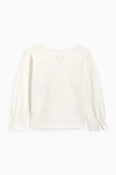 Bambine - Peppa Pig - maglia a maniche lunghe - bianco