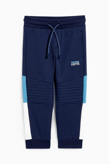 Enfants - Pantalon de jogging - bleu foncé