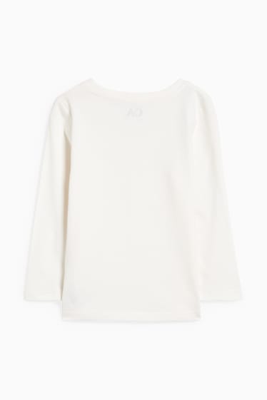 Children Girls - Long sleeve top - cremewhite