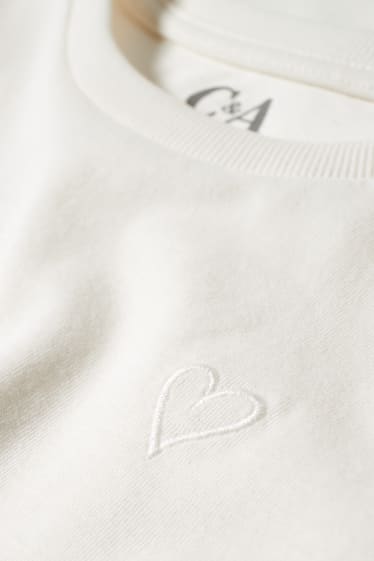 Children Girls - Long sleeve top - cremewhite