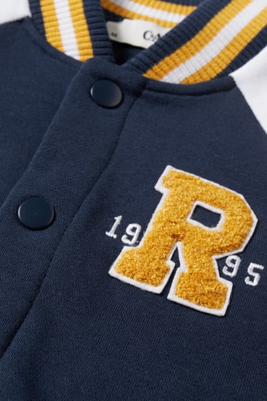 Kinderen: jongens - Collegejas - donkerblauw