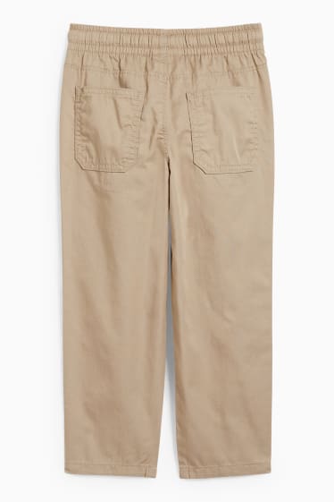 Kinder Buben - Stoffhose - beige