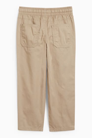 Enfants - Pantalon en toile - beige