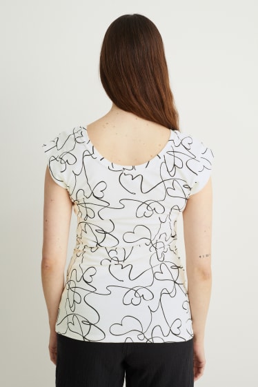 Donna - Confezione da 2 - t-shirt premaman - viola chiaro