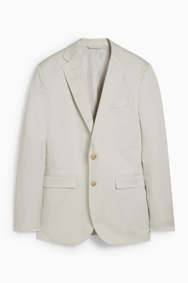 Men - Mix-and-match tailored jacket - slim fit - stretch - cremewhite
