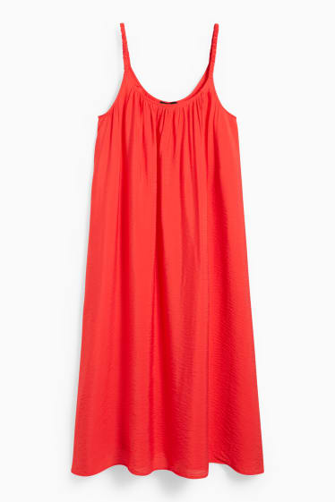 Damen - Kleid - rot