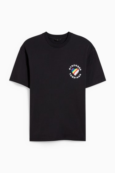 CLOCKHOUSE - camiseta - unisex - PRIDE - negro