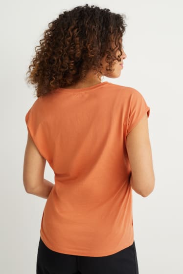 Mujer - Camiseta premamá - naranja