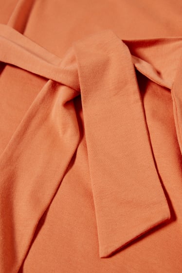 Donna - T-shirt premaman - arancione