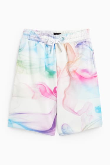 CLOCKHOUSE - sweat shorts - genderneutral - PRIDE - white