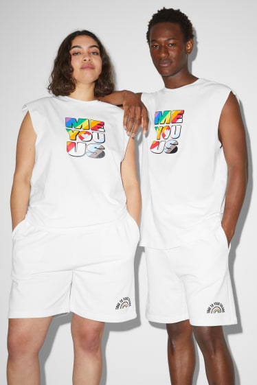 Unisexe - Top - unisexe - PRIDE - blanc