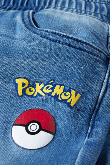 Kinder Buben - Pokémon - Straight Jeans - jeansblau