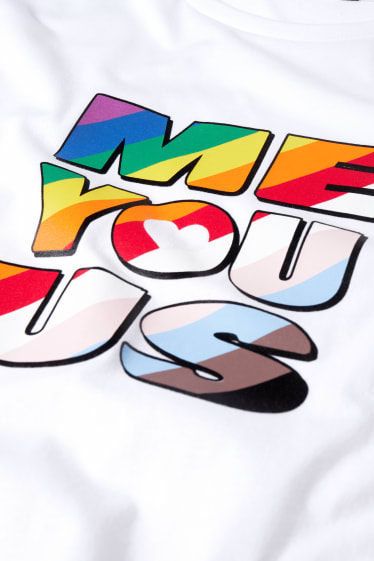 Unisexe - Top - unisexe - PRIDE - blanc
