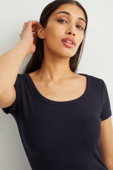 Damen - T-Shirt - dunkelblau