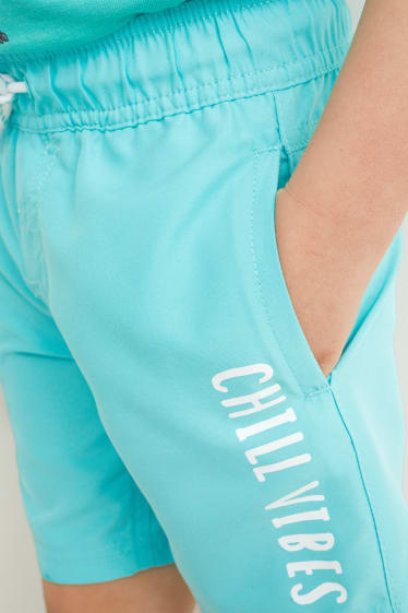 Kinderen: jongens - Korte broek - turquoise