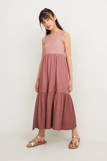 Copii - Fete - Rochie - maro
