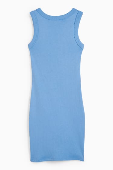 Mujer - CLOCKHOUSE - vestido ceñido - azul