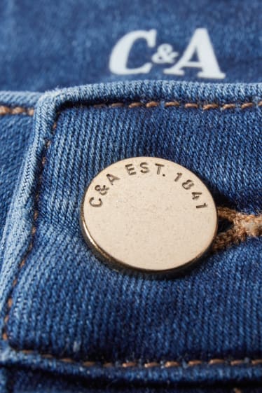 Dona - Slim jeans - mid waist - LYCRA® - texà blau