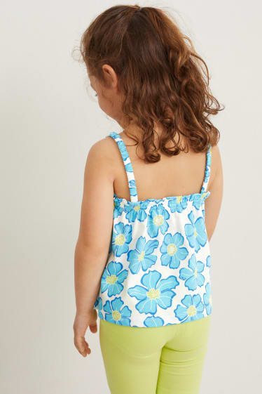 Enfants filles - Lot de 2 - tops - vert clair