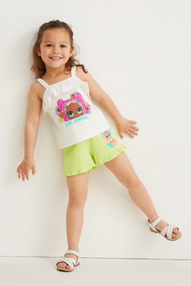 Enfants filles - Lot de 2 - L.O.L. Surprise - shorts - rose