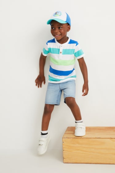 Enfants garçons - Short en jean - jean bleu clair