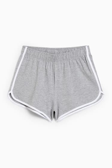 Donna - CLOCKHOUSE - shorts - grigio chiaro melange