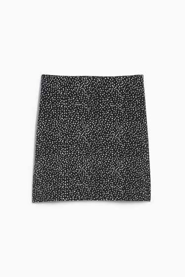 Dona - Minifaldilla - estampada - negre