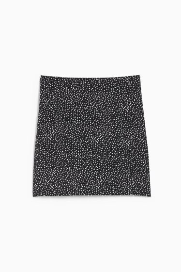 Dona - Minifaldilla - estampada - negre