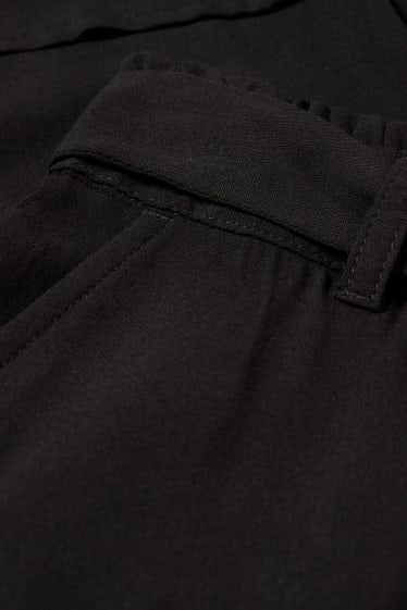 Femmes - Short - high waist - noir