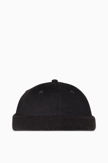 Hommes - Casquette  - noir