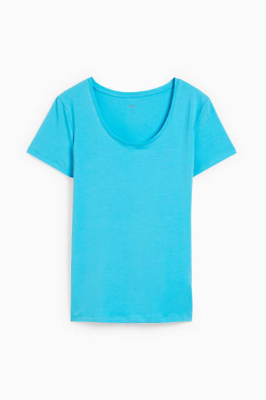 Mujer - Camiseta - turquesa