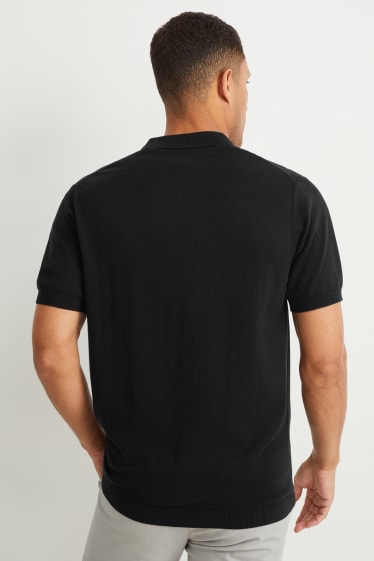 Hommes - Polo - noir